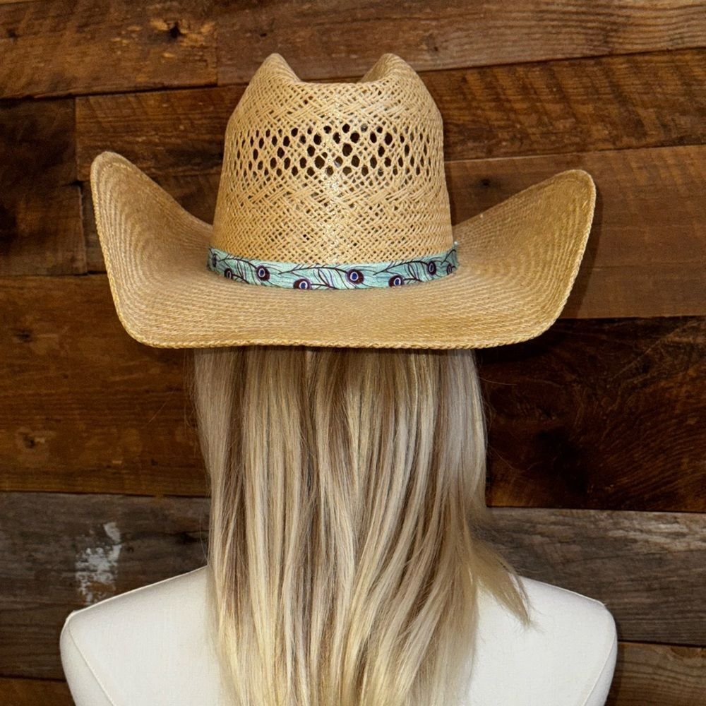 Rodeo King 25 X straw women’s cowboy hat - Picture 10 of 16